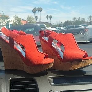 bebe wedges